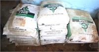 several 50lb bags of fertilizer