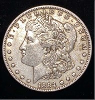 1884-P Morgan Silver Dollar