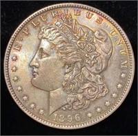 1896-P Morgan Silver Dollar