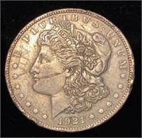 1921-P Morgan Silver Dollar