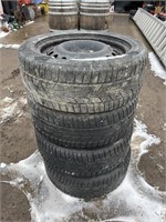 4 snow tires & rims - 225/50R17