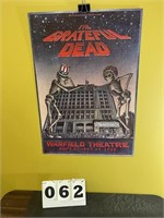 The Grateful Dead Warfield Theatre Venue Poster
