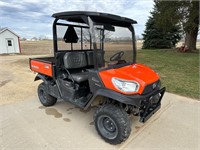 Kubota RTV X900 Diesel, 4x4, Hydraulic Dump Box