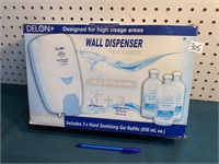 WALL DISPENSER AND REFILLS IN BOX