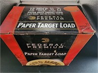 Federal Premium 12 GA. Paper Target Load Shotgun