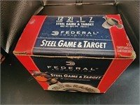 Federal 12 GA. Steel Game & Target Shotgun Shells.