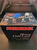 Federal 16 GA. Heavy Field Load Shotgun Shells.