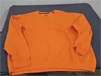 Fruit of the Loom Orange crew neck sweatshirt