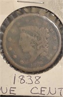 1838 Large Cent