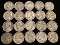 (20) Wartime Nickels