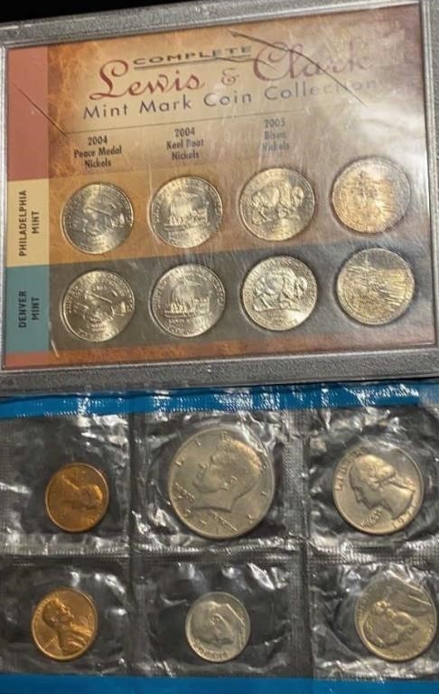 Lewis & Clark Mint Mark Coin Collection
