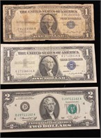 1935, 1953 $1 Silver Certificate