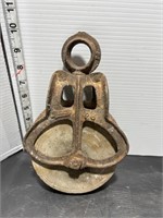 Wood pulley