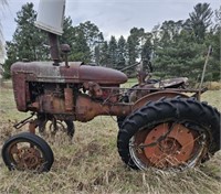 OFF-SITE-- EARLY 50'S FARMALL AV HIGH CROP