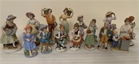 Figurines of younger people (5 1/2" - 8" tall)