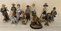 Assorted Figurines from 5"-8" tall