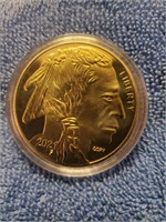 2021 Large Indian Head Coin Copper