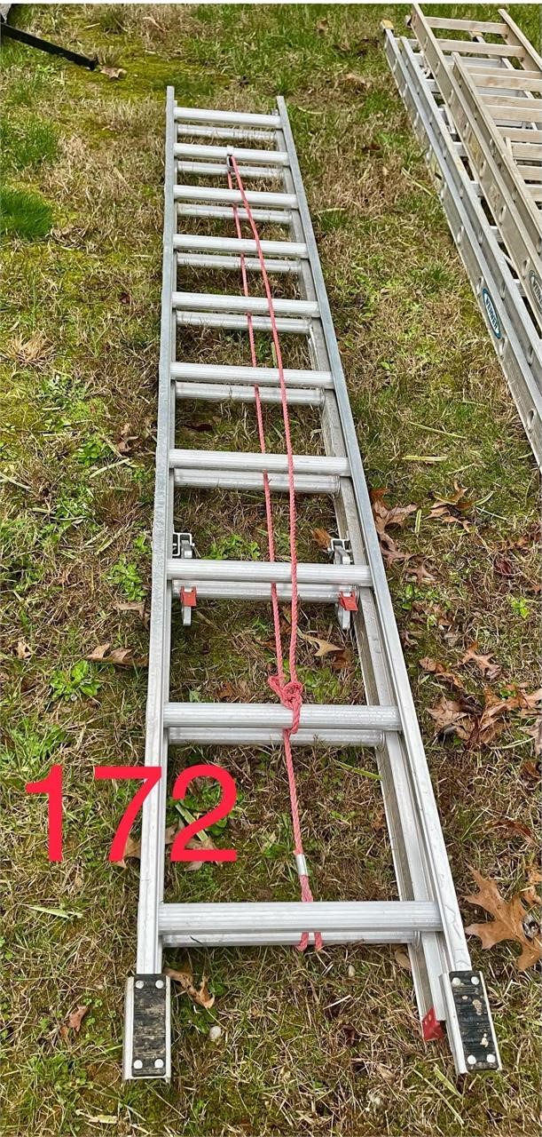Aluminum ladder extension ladder Werner