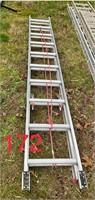 Aluminum ladder extension ladder Werner
