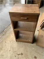 Table with drawer and 2 shelves - one shelf needs