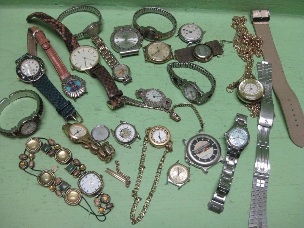 Miscellaneous Watches For Parts Or Repair