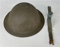 Canadian Army WW2 Brodie Helmet