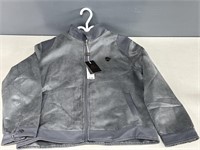 New - BV Men Gray Jacket Size Large