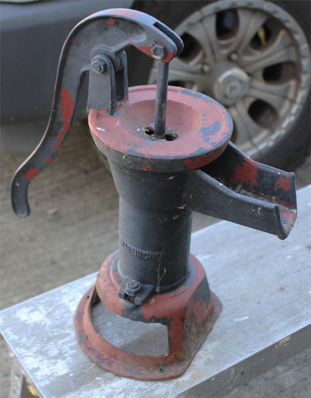 Cast Vintage Well Pump 18" Tall