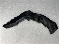 Tatical 4” cleaver razor folding pocket knife