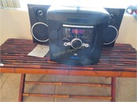 Durabrand 5CD Changer Stereo System/2-speakers