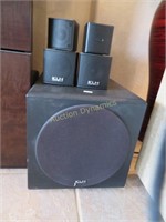 KLH Subwoofer and Two Sattelite Speakers