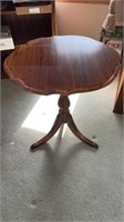 Beautiful Claw  foot  wooden parlor table