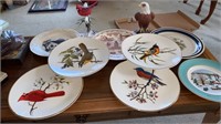 Lot of decorative plates and more