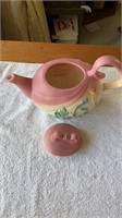 Hull art pottery bow knot large teapot B-20 6