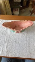 Hull art pottery bowknot console bowl.