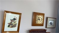 2Wildlife pictures and General Electric clock