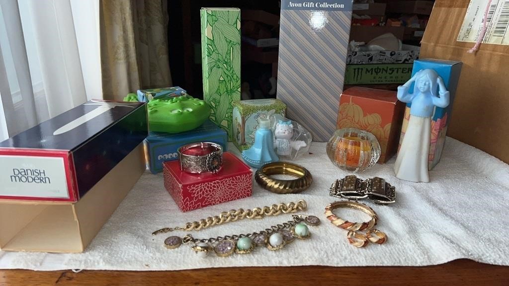 Vintage Avon and Avon bracelets and more
