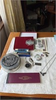 Miscellaneous lot of pocket watches untested pin