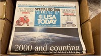 Vintage USA Today papers and journal star