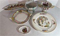 DONATELLO SERVING PLATE AND ASSORTED CHINA
