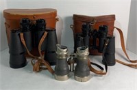 (3) PAIR OF BINOCULARS