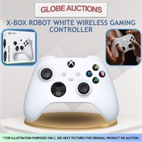 X-BOX ROBOT WHITE WIRELESS GAMING CONTROLLER