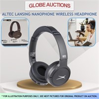 NEW ALTEC LANSING NANOPHONES WIRELESS HEADPHONE