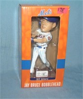 Jay Bruce NY Mets bobble head sports figure