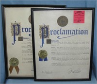 Girl Scouts of America award proclamations