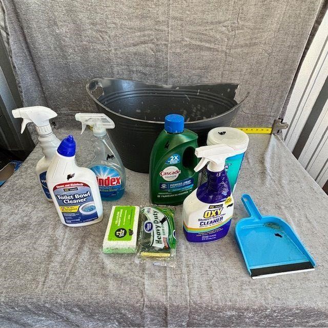 Cleaning Supplies various quantities