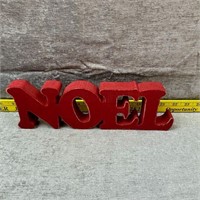 Wooden NOEL Sign