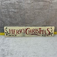 "Merry Christmas" Sign