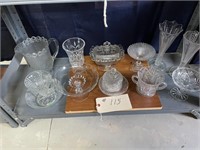 MISC CLEAR GLASS LOT