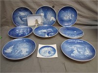 Assorted Denmark Made Plates